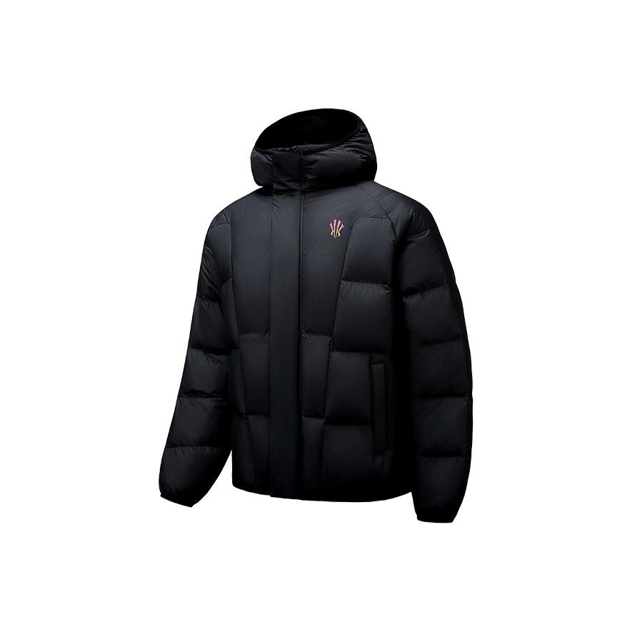 Anta Kyrie Basketball Series Kurze Kapuzen-Pufferjacke Sportlich Lässig Winddicht Wasserabweisend Leicht Warm Daunenjacke Unisex Jacke 972541903-3