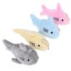 Backpack Keychain Shark Keyring Key Chain Pendant Shark Plush Toy Ocean Animal Shark Key Chain