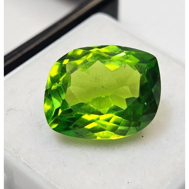 Peridot Green Natural 6-8 Ct Fancy Cut Beautiful Certified Loose Gemstone