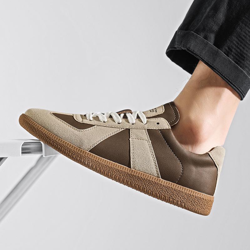 2025 little white shoes men's autumn fashion Forrest Gump shoes boys versatile flat casual shoes German training shoes classic