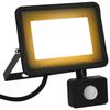 VidaXL LED Projector with Sensor 30 W Warm White