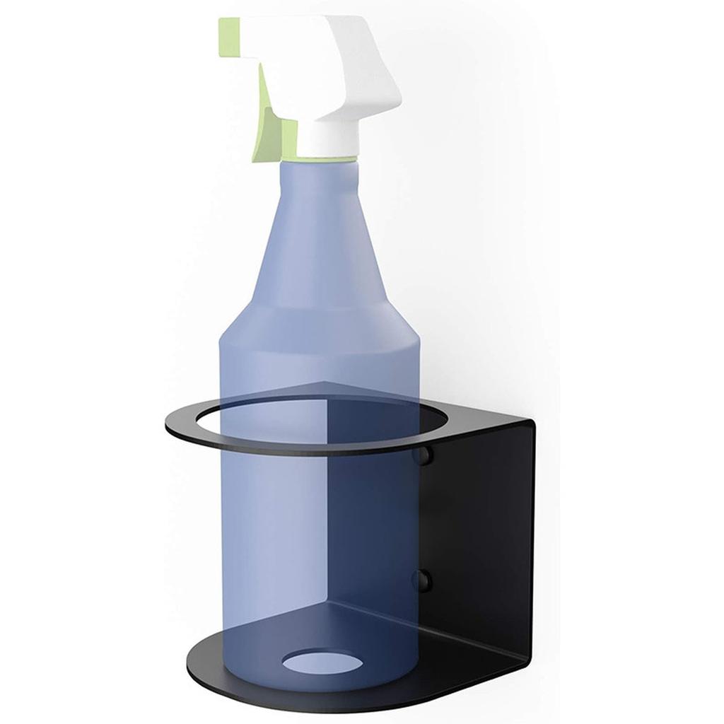 Holes Spray Bottle Holder Heavy-Duty -proof Spray Can Storage Rack Wall Mount Multifunction
