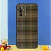 Custodia a Quadretti Marrone Per Samsung Galaxy A54 A34 A14 A13 A23 A33 A53 A52 A32 A12 A56 A36 A16 A15 A35 A55 A17
