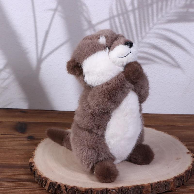 Cute Lazy Otter Animal Plush Toy Sleeping Doll Children's Birthday Gift Pillow Otter Animal Plush Toy