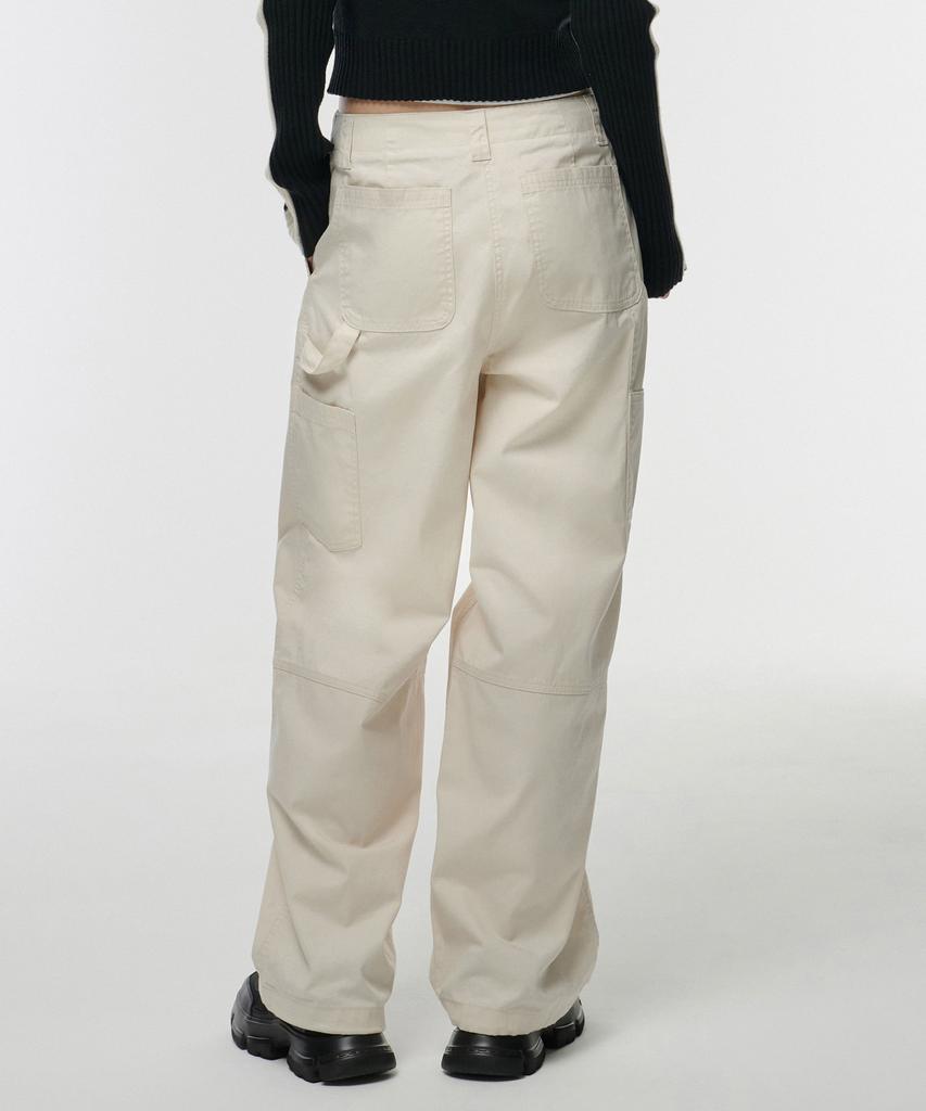 MUSINSA STANDARD WOMAN Women'S Wide Carpenter Pants [Cream]