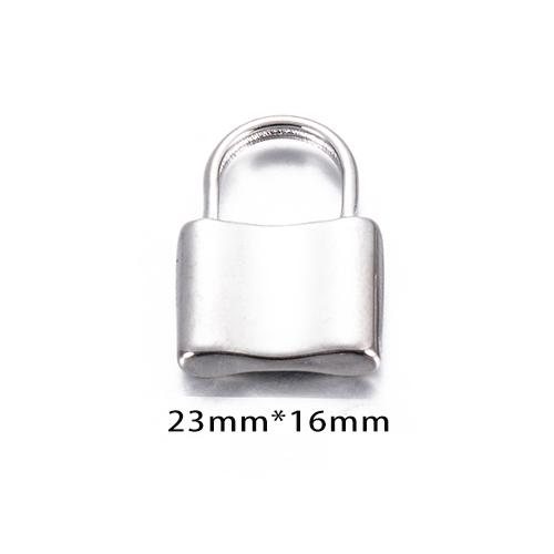 Wholsale 10pcs/lot Stainless Steel Lock Charm Fit Necklace Bracelet Padlock DIY Charm Pendant Jewelry Making
