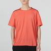Nike T Shirts Men's Orange Crew Neck Moderate Straight Fit DD4852-814