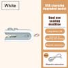 Mini Bag Sealer, 2026  2 In 1 Magnetic Food Sealer, Usb Rechargeable Chip Bag Sealer Heat Seal Tool