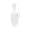 3Pcs Stainless Steel Short Handle Tea Spoons Multi-Functional Dessert Scoops Ice Cream Scoops Kitchen Tableware