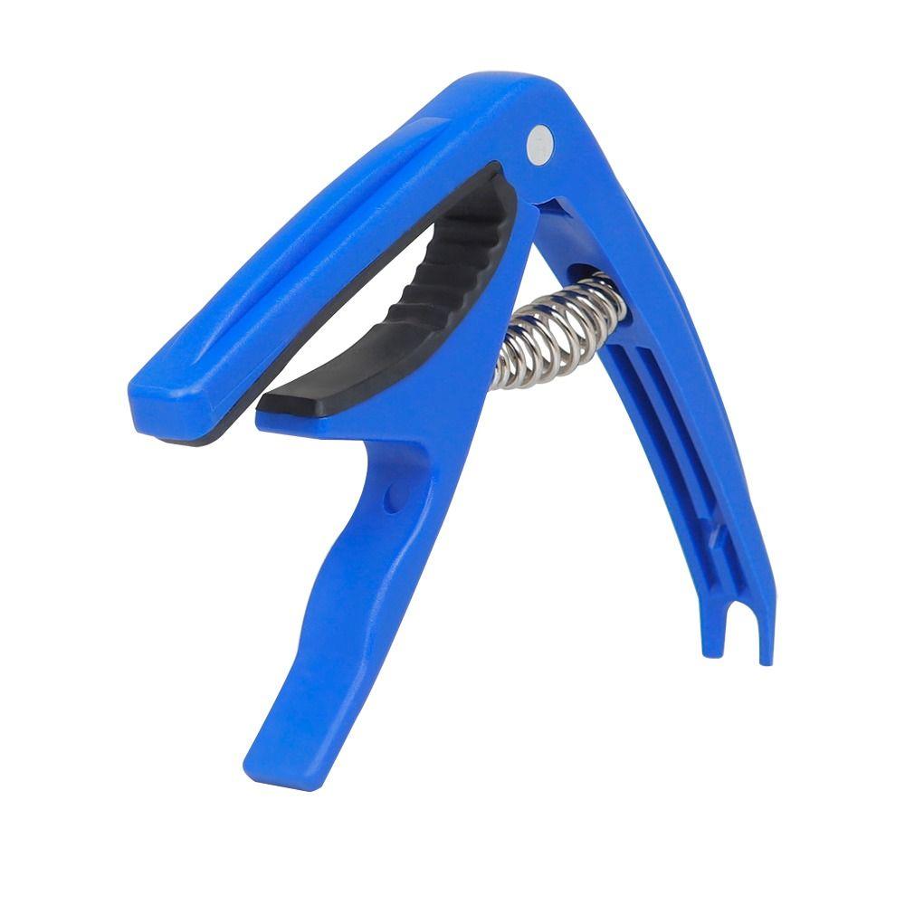 Red Universal Ukulele Capo White Uk Tone Clip Ukulele Tuning Clamp Electric