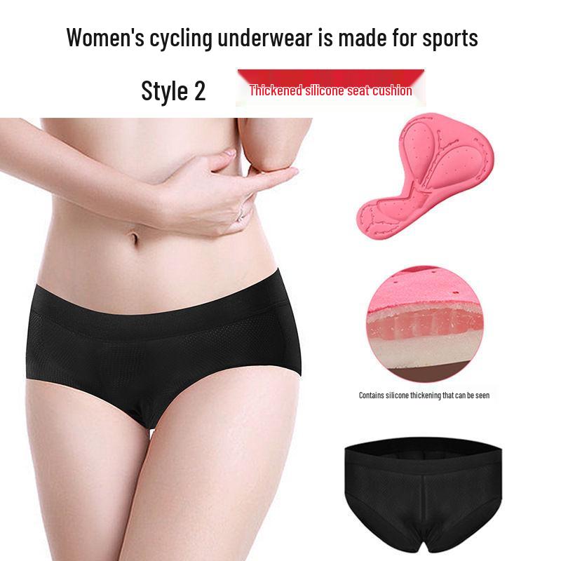 Damskie szybkoschnące spodenki rowerowe z wkładką