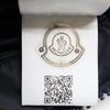 Moncler [Stan dobry/krajowy regularny] MONTGENEVRE wełniana kurtka puchowa z kapturem Kurtka 0 GranatowaUżywana
