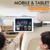 Adjustable Headrest Tablet Mount for Cars 360 Rotation Back Seat Holder for Travel Children and Passengers