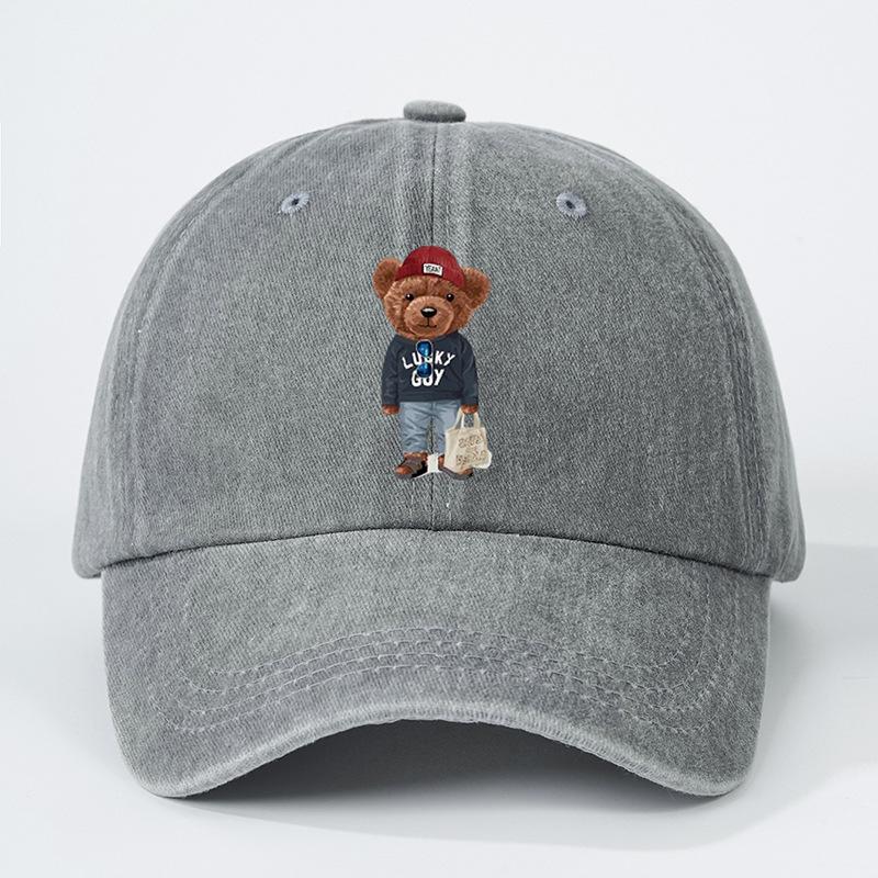 American Letter Embroidered Sun Hat Couple Mesh Breathable Duck Tongue Hat Truck Hat Versatile Baseball Hat