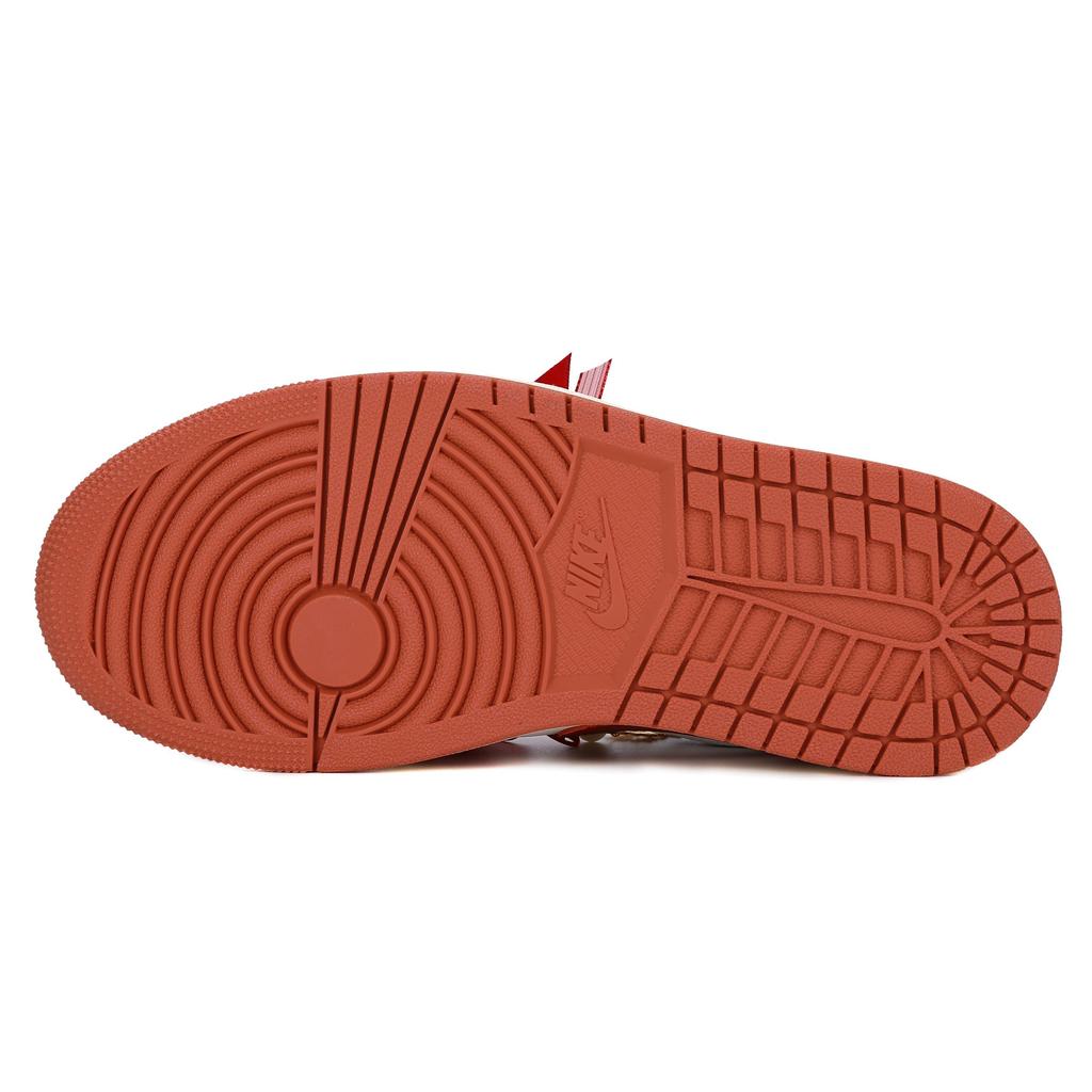 Jordan Air Jordan 1 Lightweight Low top Vintage Basketball Shoes Unisex Red DC0774-202(Team943-SBOX)
