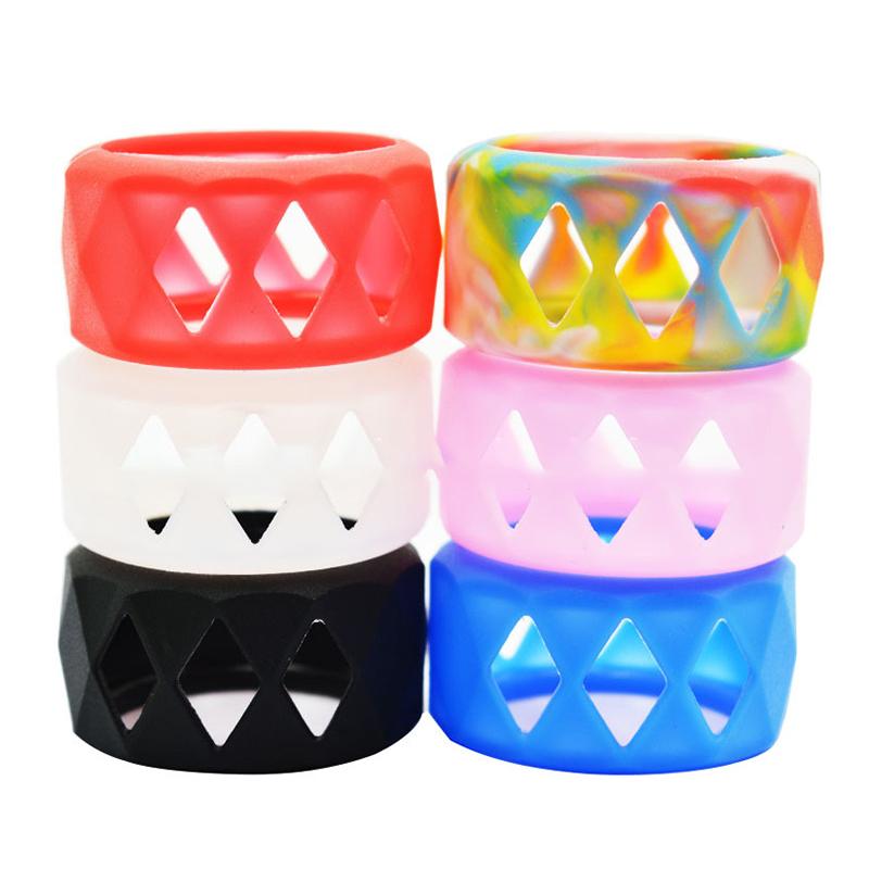 Silicone Case Protection Non-Slip Band Ring For Bulb Glass Tube Tank Accessories