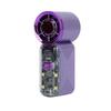LED Display Mini Handheld Fan Dual-core Pocket Fan New Turbo Fan  Travel