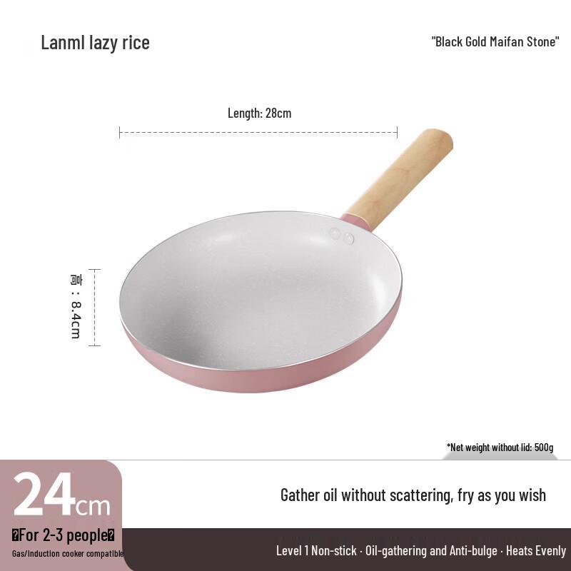 Lanmi Non-stick Flat-Bottom Frying Pan