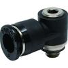 PISCO Mini Type Hexagon Socket Universal Elbow Pneumatic Fitting 6mm Tube M5x0.8 POL6-M5M
