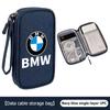 For BMW 3 Car Styling Digital Storage Bag Oxford Cloth Cable Tools Travel Purse For BMW M Sport M2 M3 M4 M5 M6 E46 E90 E60 F10 F20 E87 X3