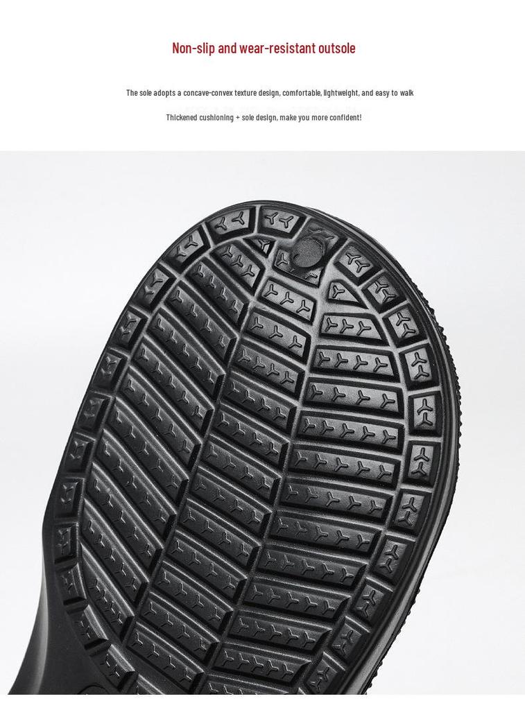 Men's XL Two-Way Summer Beach Sandals - Fashionable Outdoor Crocs