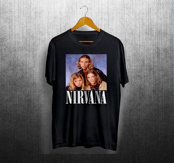 Футболка Hanson Nirvana Футболка Мужчина Женщина 4XL