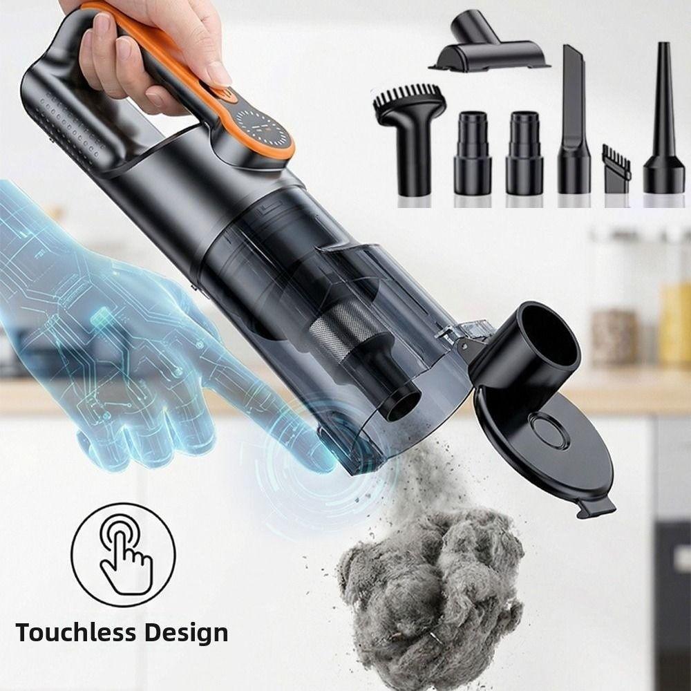 Cordless Car Vacuum Cleaner 17000pa Car Dust Collector Set Dust Buster Auto Use
