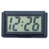 DFsucces Car Mini Digital Clock with LED Easy To Electronic Clock for and Car Interior Display, Read, Bicycle, Motorcycle, Dashboard, (Black)