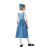 Halloween Children's Costumes European Pastoral Girls' Clothing Medieval French Manor Civilian Skirt Vintage Maid Clothing