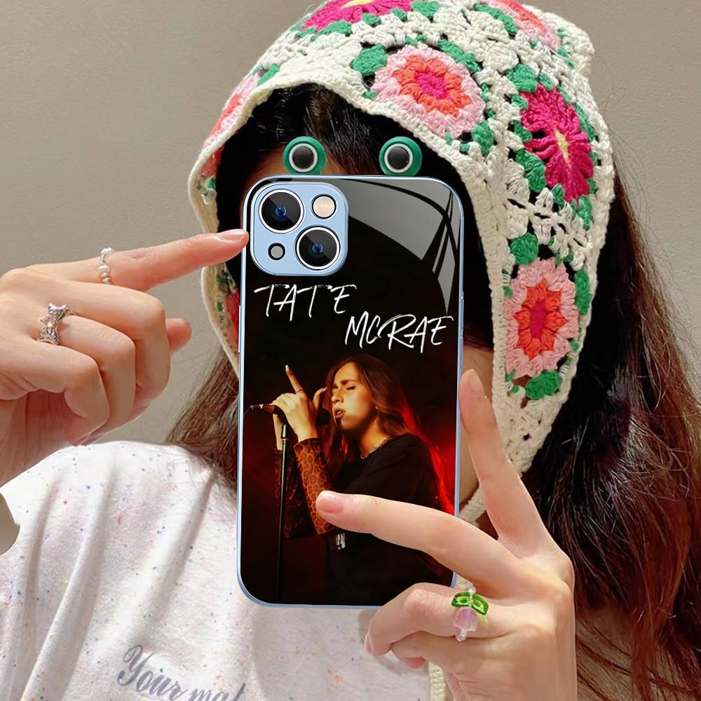 Canadian Female T-Tate Singer M-McRae Tempered Glass For Iphone 14 13 12 11 Pro Mini XS MAX 14Plus X XS XR Fundas