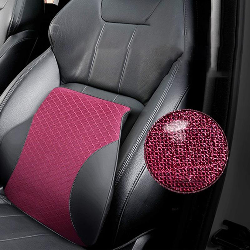 Auto Nackenkissen Kopfstütze Lendenwirbelstütze 3D Memory-Schaum Sitzstütze für Reise Nackenstütze Atmungsaktives Autositz Nackenschutz Kissen