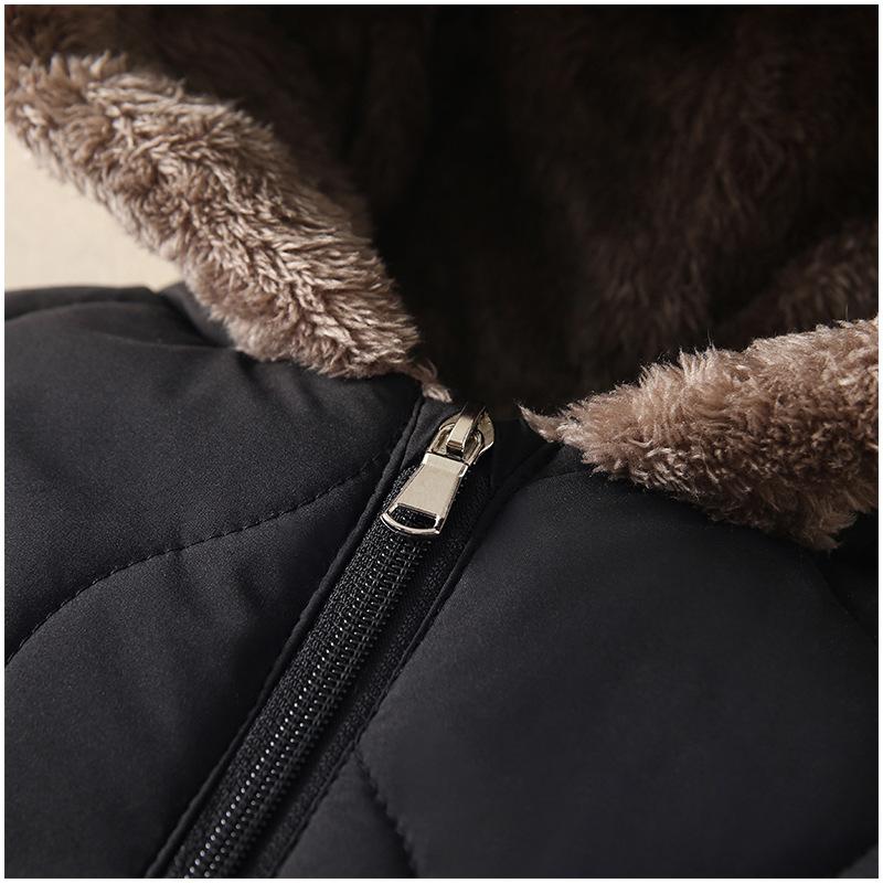 Autumn Winter Baby Girl Clothes Snowsuit Plus Velvet Thick Baby Boy Jumpsuit 0-3 Years Romper Boy Overalls Toddler Coat