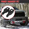 For Ford F150 2009-2024 without 3/4inch D Ring Shackles 2Pcs Black Upgraded Demon Hooks Bracket Tow hook