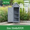 Outdoor Anti-Corrosion Sunscreen Storage Cabinet for Garden and Courtyard