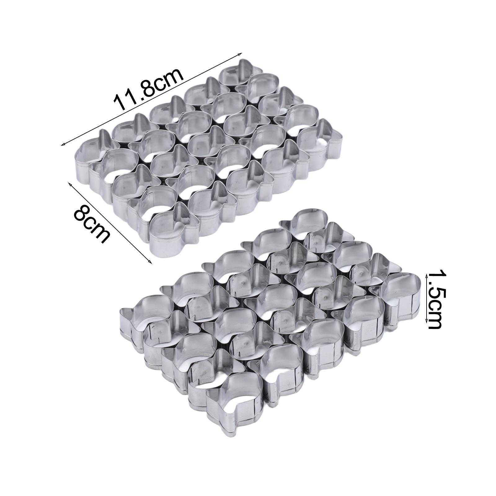 Baking Molds Fish Shape Molds Holiday Baking 25 Cavity Cutter Baking Efficiency Easy To Clean 25 Cavity Cookie Cutter China Mainland