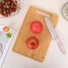 Kitchen bamboo cutting board large rectangular cutting board thickened solid wood cutting board fruit Veggies Serving Boards