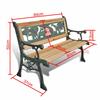 vidaXL Kinder-Gartenbank 84 cm Holz