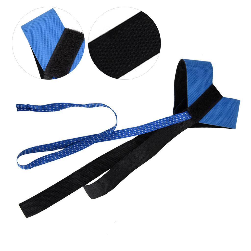 Curea Antistatică pentru Gleznă și Călcâi, Ajustabilă, Dispozitiv de Împământare pentru Picior, Împământare Călcâi, Albastru și Negru