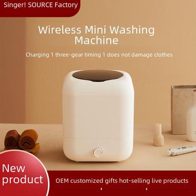 Yurtlar İçin Taşınabilir USB Kablosuz Mini Çamaşır Makinesi, Çorap ve İç Çamaşırlarını Özel Olarak Yıkamak İçin Özel Olarak Tasarlanmıştır.