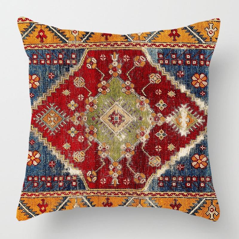 Exotic Pattern Garden Cushion Cover Pillow Case For Indoor Home Decor And Sofa Enhancement