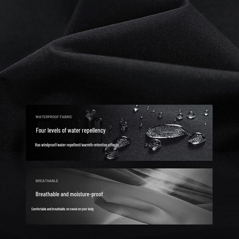 JEANSWEST Men's Winter Stand Collar Padded Jacket