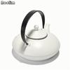 Ceramic Teapot Chinese Zen Lifting Handle Teapots With Filter White Porcelain 550ML