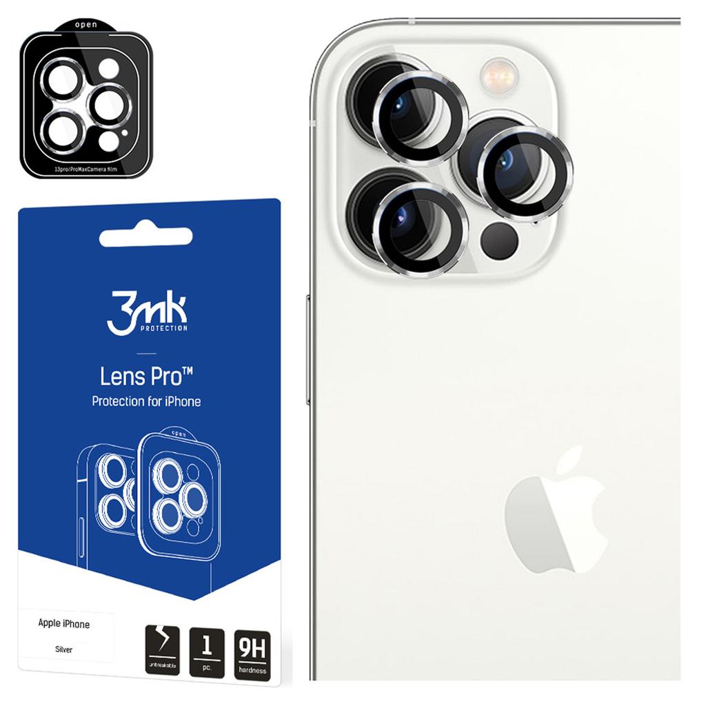 Apple Iphone 14 Pro/14 Pro Max - 3Mk Lens Protection Pro Silver