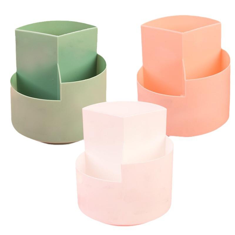 Süßer 360° drehbarer multifunktionaler Stifte- und Make-up-Organizer