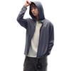 Anta Training Series Solid Color Zip-Up Hooded Versatile Casual Breathable Quick-Dry UV Protection Sun Protection Jacket Men jackets Gray 952527706-7