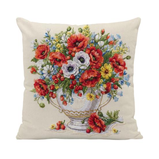 Цветочная наволочка для подушки Весна Лето Цветочная наволочка Декоративная наволочка для гостиной Дивана Спальни Дома Фермерский Декор 45x45cm B