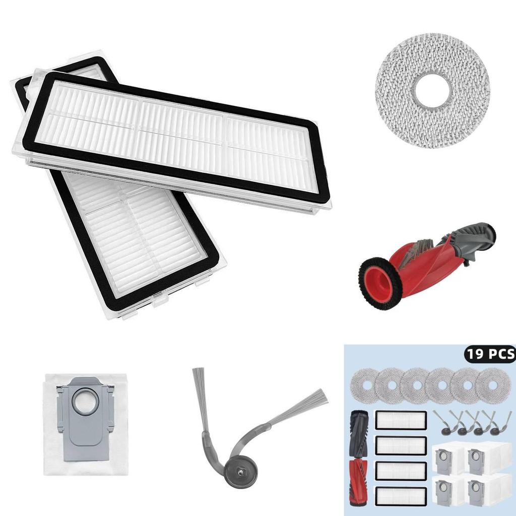 For Qrevo Roborock Curv S5x Vacuum Robot Accessories Main Brush Dust Rag Bag