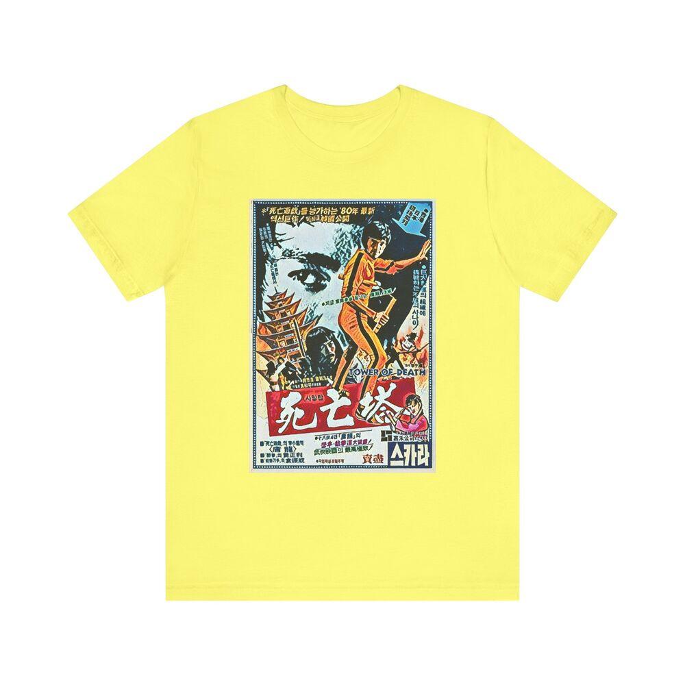 

Tower Of Death Shirt Graphic Print Chirashi Movie Unisex Jersey Short Sleeve Tee XL