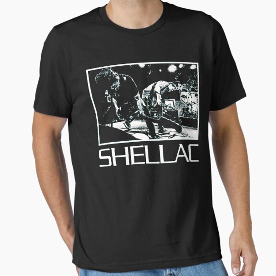 Винтажная футболка Shellac черная унисекс все размеры S-5XL унисекс футболка XXXL