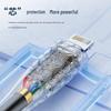 Toocki Fast Charging Bionic Silicone Cable 2.4A for Apple iPhone 11/12/13/14